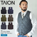 シティ シングル ダウンジレ TAION-003CI ダウンベスト 7カラー