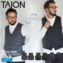 シティ リバーシブル シングルボタン ダウンジレ TAION-R003CI ダウンベスト 4カラー
