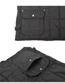 ワーク Vネックボタン ダウンベスト TAION-001BWK ダウンベスト 5カラー