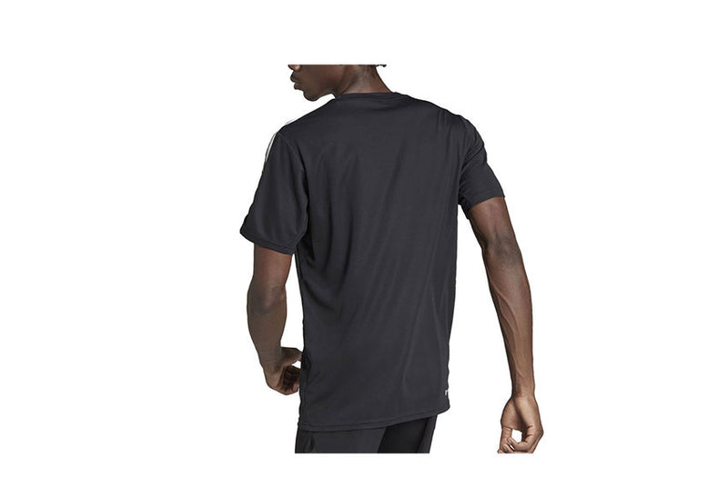 トレイン エッセンシャルズ スリーストライプス トレーニング半袖Tシャツ BXH41 4カラー