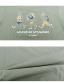 グラフィック ポリジン 230 GSM 半袖Tシャツ KOC80 半袖Tシャツ 2カラー