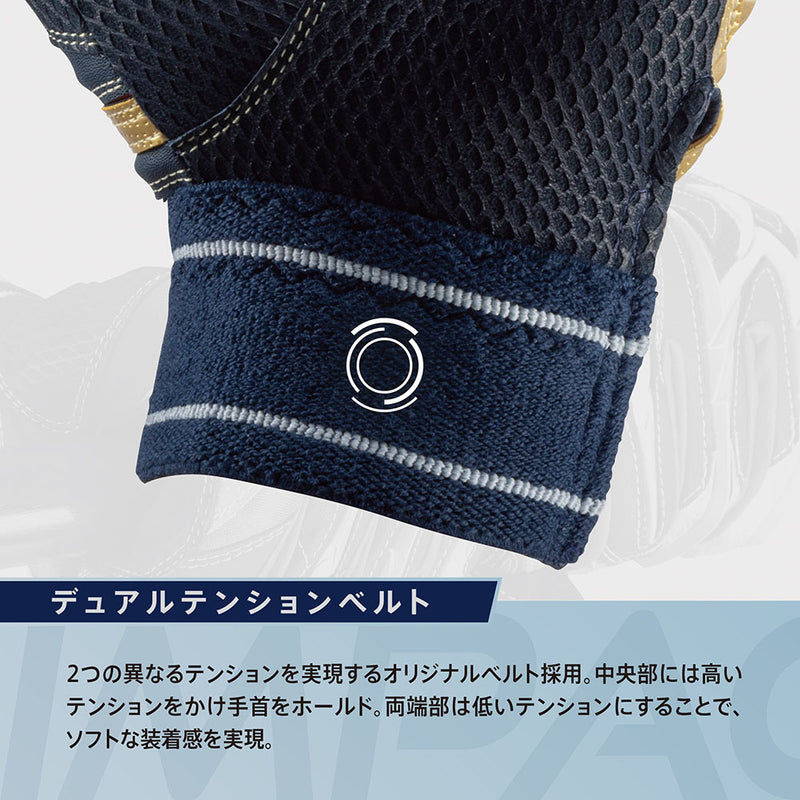 シリコンパワーアークDI 両手用 1EJEA537 バッティング手袋 3カラー