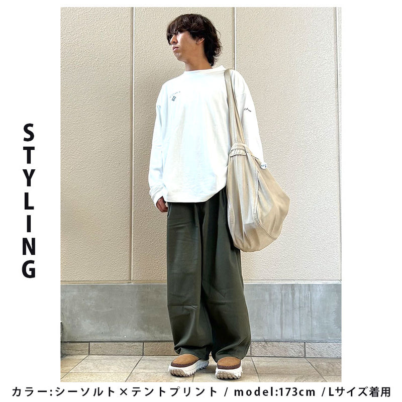 レイクトゥアベニューロングスリーブTシャツ PM0417 長袖Tシャツ 2カラー