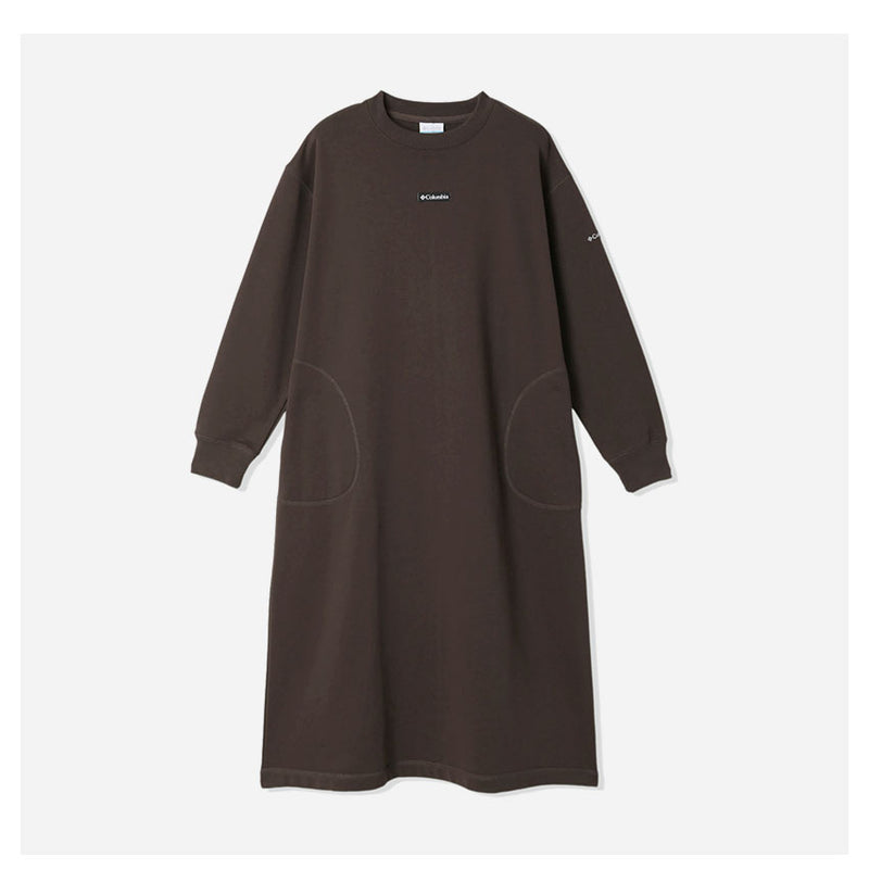 ウィメンズ クリスタルベンド ドレス PL0297 スウェット ワンピース 2カラー
