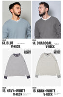 ヘビーワッフル 長袖シャツ 長袖Tシャツ 12カラー