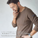 ヘビーワッフル 長袖シャツ 長袖Tシャツ 8カラー