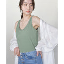 カップ付き リブタンクトップ GSK8512 インナー 4カラー