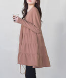 ラッシュガード ティアードプルオーバーロング丈 RG-06 6カラー