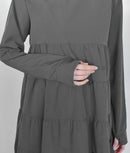 ラッシュガード ティアードプルオーバーロング丈 RG-06 6カラー