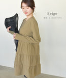 ラッシュガード ティアードプルオーバーロング丈 RG-06 6カラー