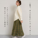 ポップコーン編みニットプルオーバー GKT5559 トップス 4カラー