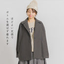 ショールカラーコート GJK2506 アウター 2カラー