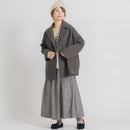 ショールカラーコート GJK2506 アウター 2カラー