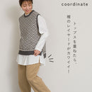 無地前開きブラウス GTS4640 トップス 2カラー