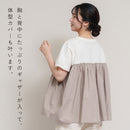 天竺×布帛ドッキングプルオーバー GCS5027 トップス 4カラー