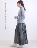 テレコリブ配色ミシンスリットタートル長袖 GCS0773 トップス 4カラー