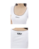 MINI RVCA LACE TRIM SS BABY TEE BF043210 半袖Tシャツ 3カラー
