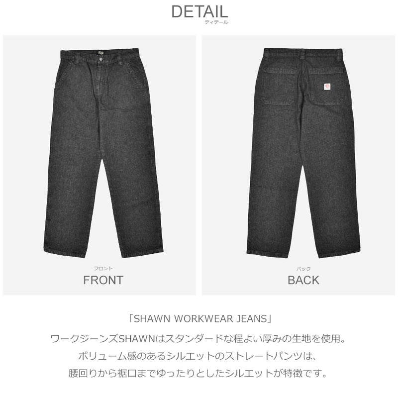 SHAWN WORKWEAR JEANS DMW224615 ボトムス 2カラー