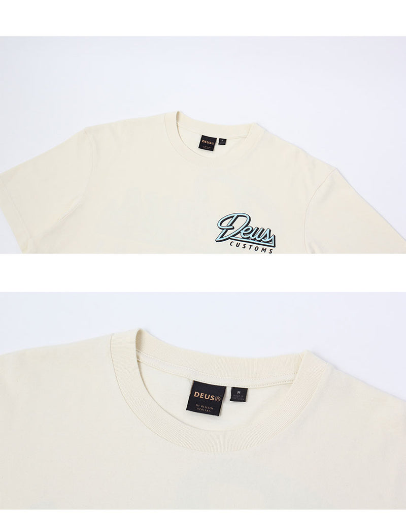 【Deus】Be God！！★レギュラーフィットスタイル★半袖 Deuse CONCEPTLABO ドゥコンセプトラボ 半袖シャツ サイズS
