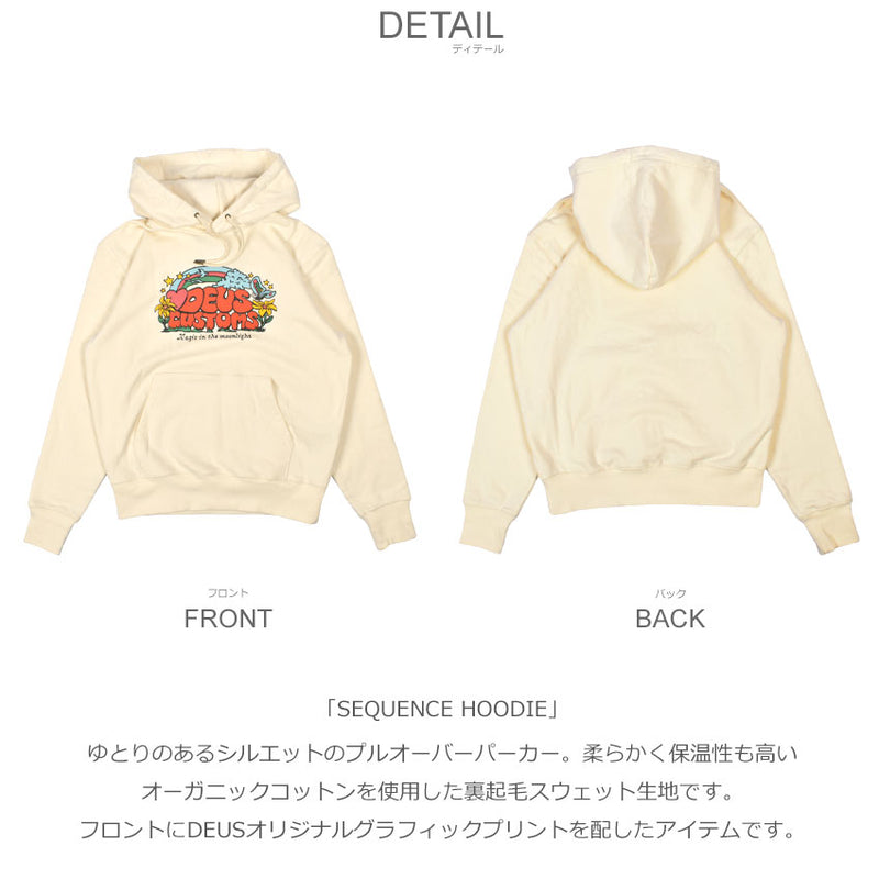 SEQUENCE HOODIE DMF228371 パーカー 1カラー