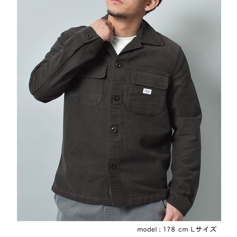 MOLESKIN WORK SHIRT DMW225149 長袖シャツ