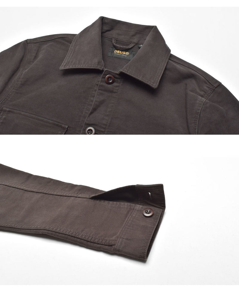 MOLESKIN WORK SHIRT DMW225149 長袖シャツ 1カラー