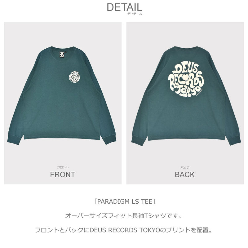 PARADIGM LS TEE DMF241767 長袖Tシャツ 1カラー