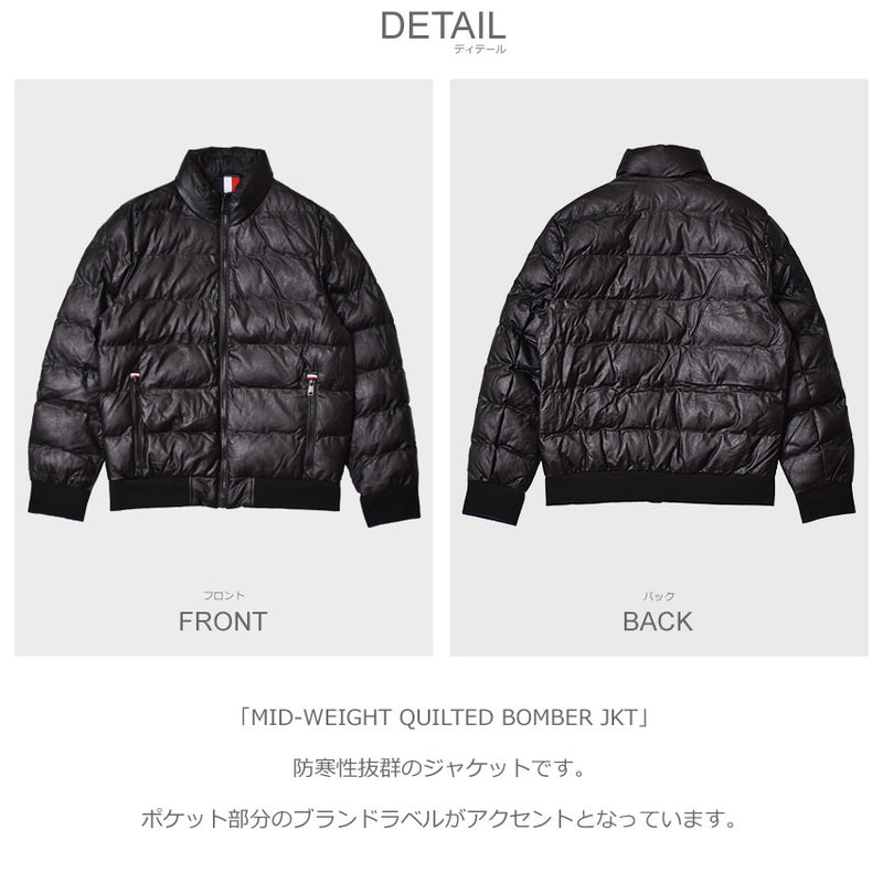 MID-WEIGHT QUILTED BOMBER JKT 152AU820 アウター