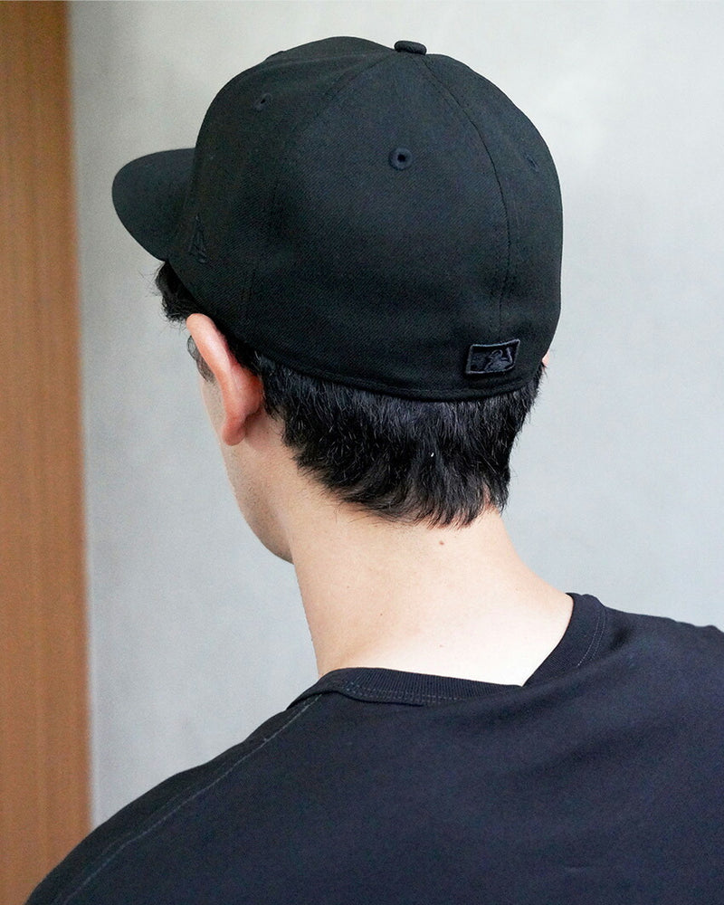 ニューエラ NEW ERA MLB BASIC 59FIFTY BLACK ON BLACK