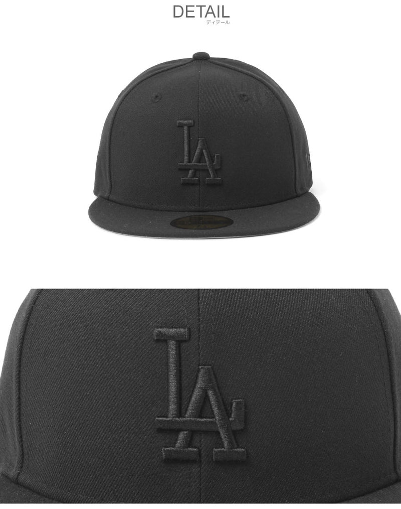 MLB BASIC 59FIFTY BLACK ON BLACK COLLECTION 11591128 11591175 11591150 11591155 帽子 4カラー
