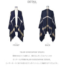BLAIR WINDOWPANE SERAPE LSC0425 ショール 2カラー
