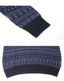Stonebeck Fairisle Crew Neck Sweater MKN1579 ニット 2カラー