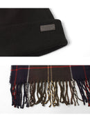 SWINTON＆GALINGALE SCARF GIFT SET MGS0079 マフラー＆ニット帽セット 2カラー