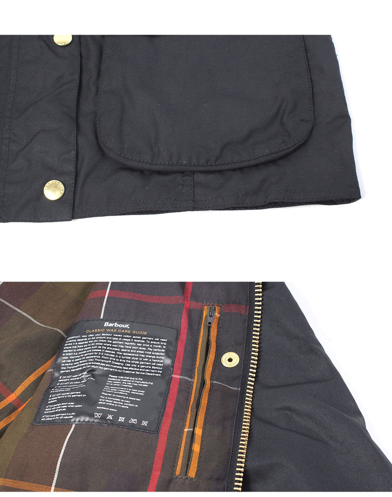 クロップド ビードネル ワックス ジャケット LWX1403 アウター 2カラー