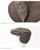 ウォータープルーフ ビューフォート フラット キャップ MHA0757 帽子 1カラー