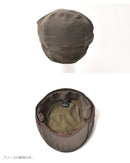 ウォータープルーフ ビューフォート フラット キャップ MHA0757 帽子 1カラー