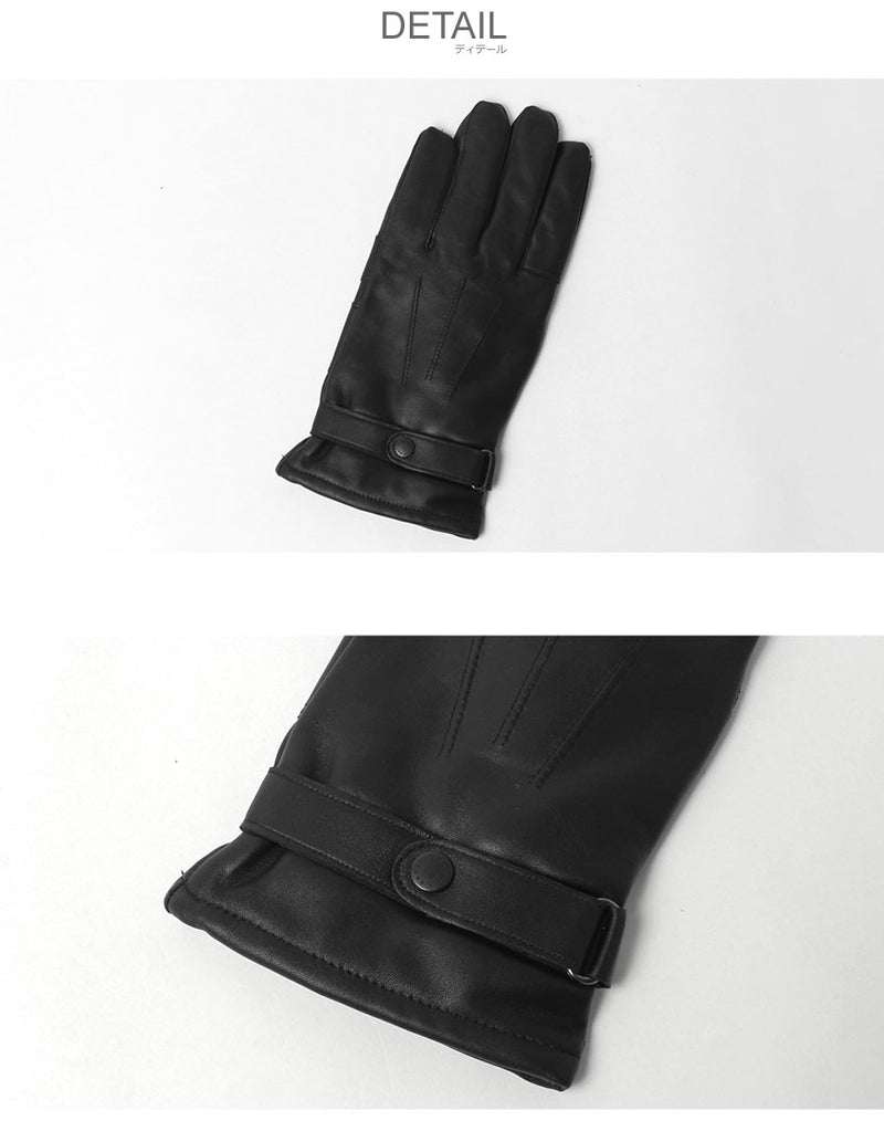 BURNISHED LEATHER THINSULATE GLOVES MGL0009 手袋 1カラー