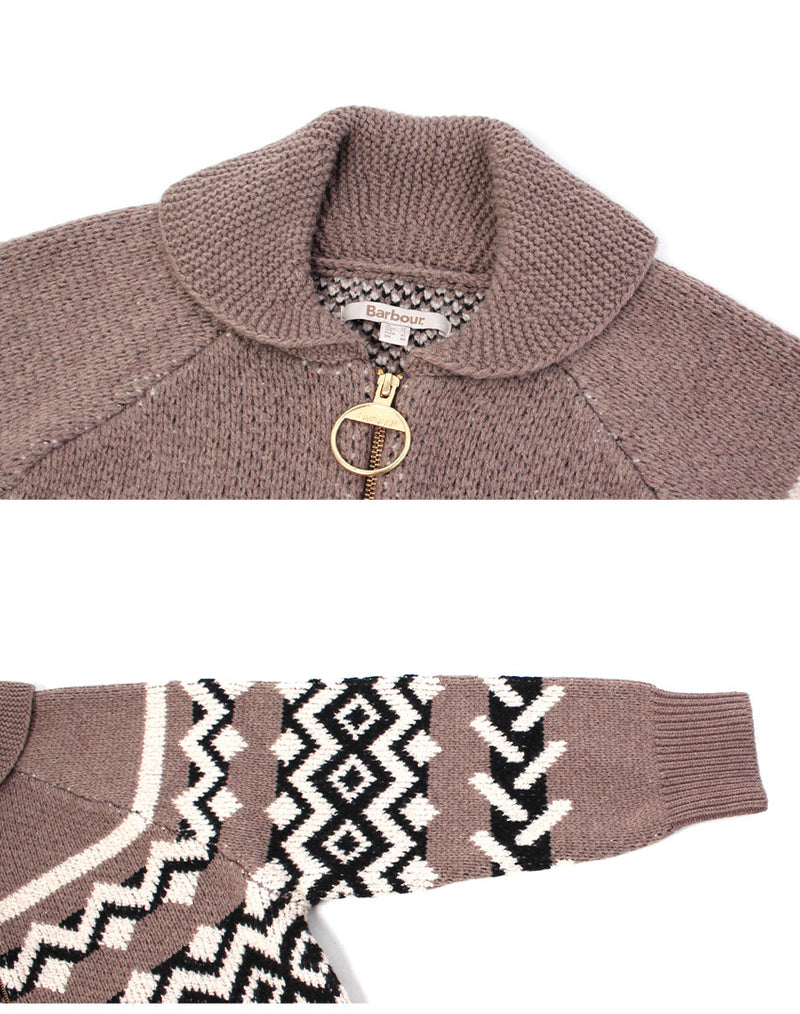Klara Knitted Zip Through Cardigan LKN1715 カーディガン