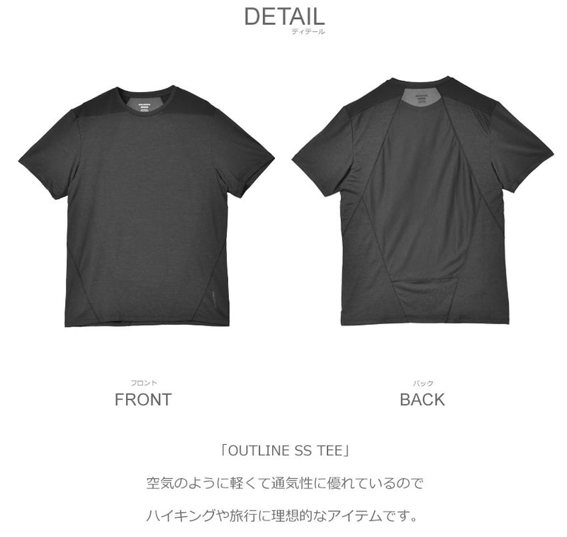 OUTLINE SS TEE LC2116900 LC2234300 LC2234700 半袖Tシャツ 3カラー