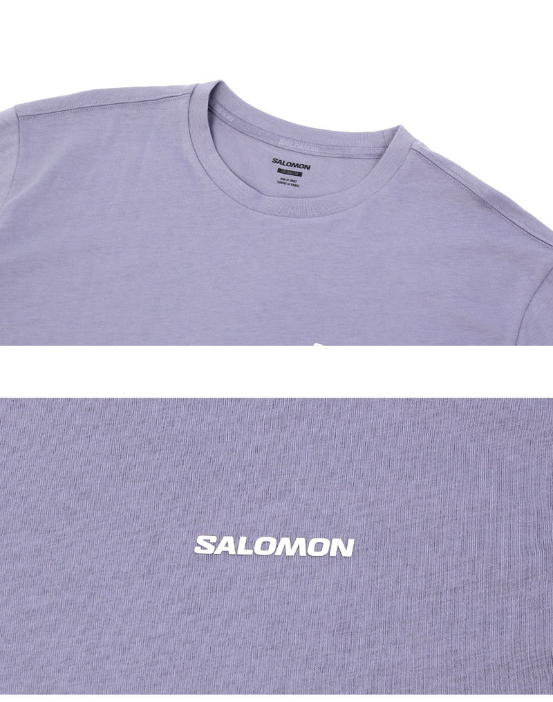 SALOMON LOGO 長袖 Tシャツ LC2526000 長袖Tシャツ 1カラー