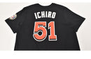 マーリンズ イチロー ネーム＆ナンバー HOF（殿堂入り）記念Tシャツ N199-00A-Q5K-79H 半袖Tシャツ 1カラー