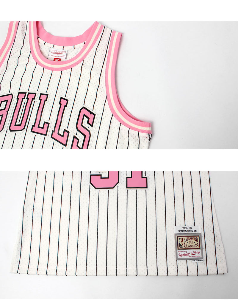 NBA HIGHLIGHT REEL SWINGMAN JERSEY BULLS 1997 DENNIS RODMAN JY9158-CBUWHPK ユニフォーム 1カラー