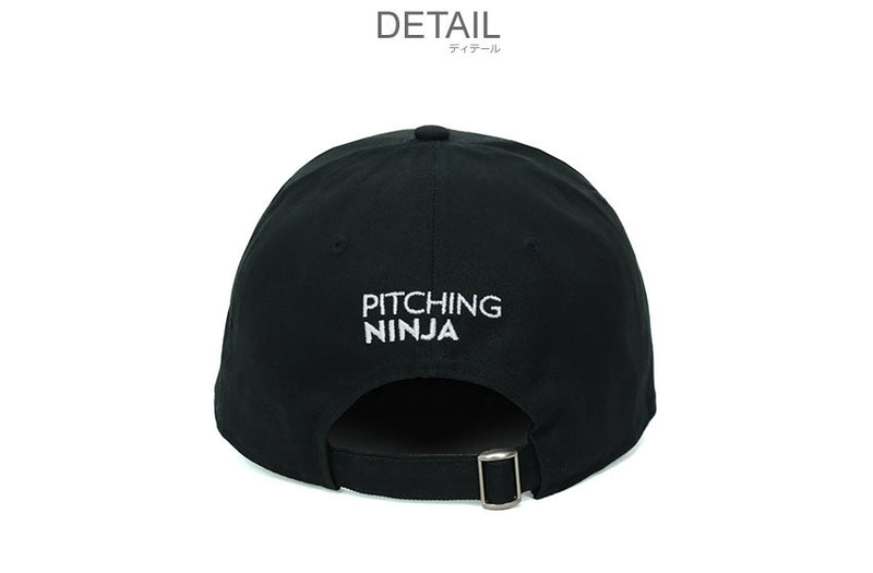 ピッチングニンジャ PITCHING NINJA BASIC LOGO CURVED CAP