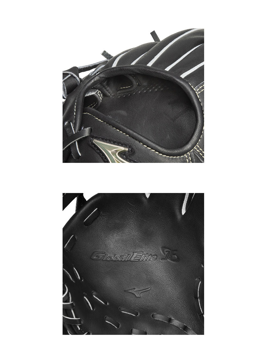 K-KLUB限定◆MIZUNO◆本革グローブレザーマネージャーバッグ黒 1124 MIZUNO ミズノ グラブレザーコレクション ボディバッグ B3JM6013