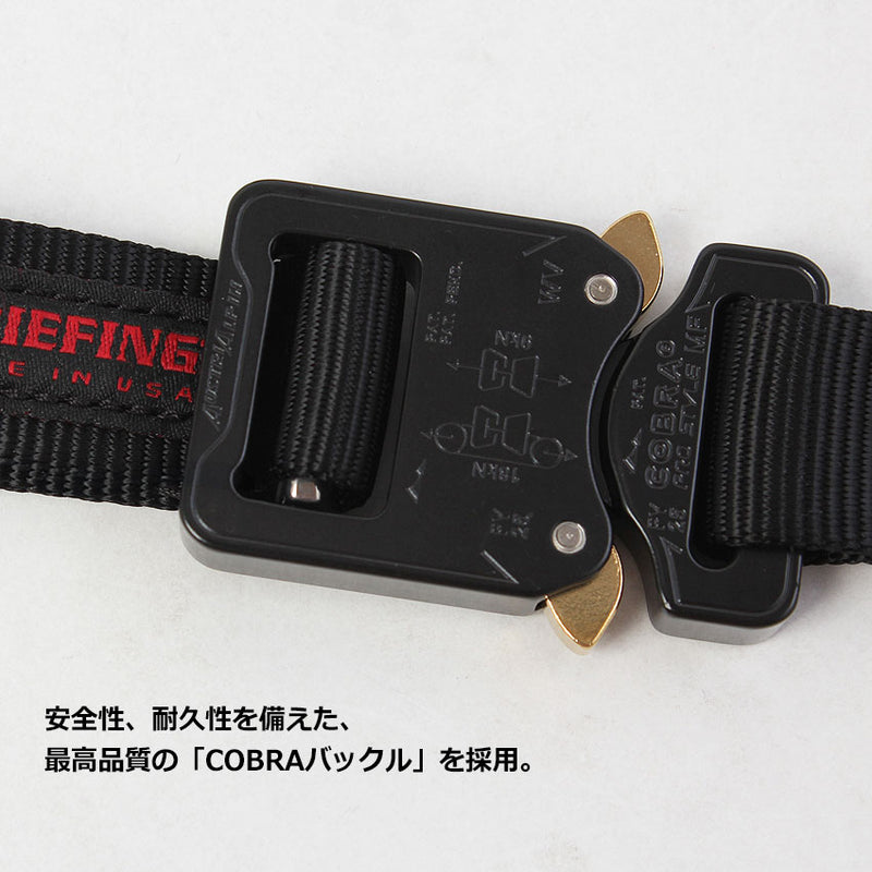 BRIEFING/ブリーフィング COBRA BUCKLE BELT RE BRIEFING 【ブリーフィング/BRIEFING】COBRA（R） buckle belt