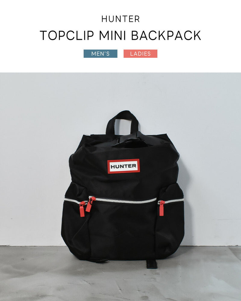 国内発送 HUNTER バックパック MINI TOPCLIP UBB6018ACD ハンター HUNTER トップクリップ ミニバックパック UBB6018ACD