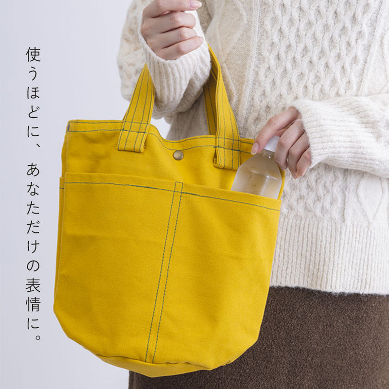 インドキャンバスミニトートバッグ GBG4088 トートバッグ 5カラー