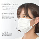 三重県産 日本製の不織布マスク 30枚入 10箱セット 当日出荷