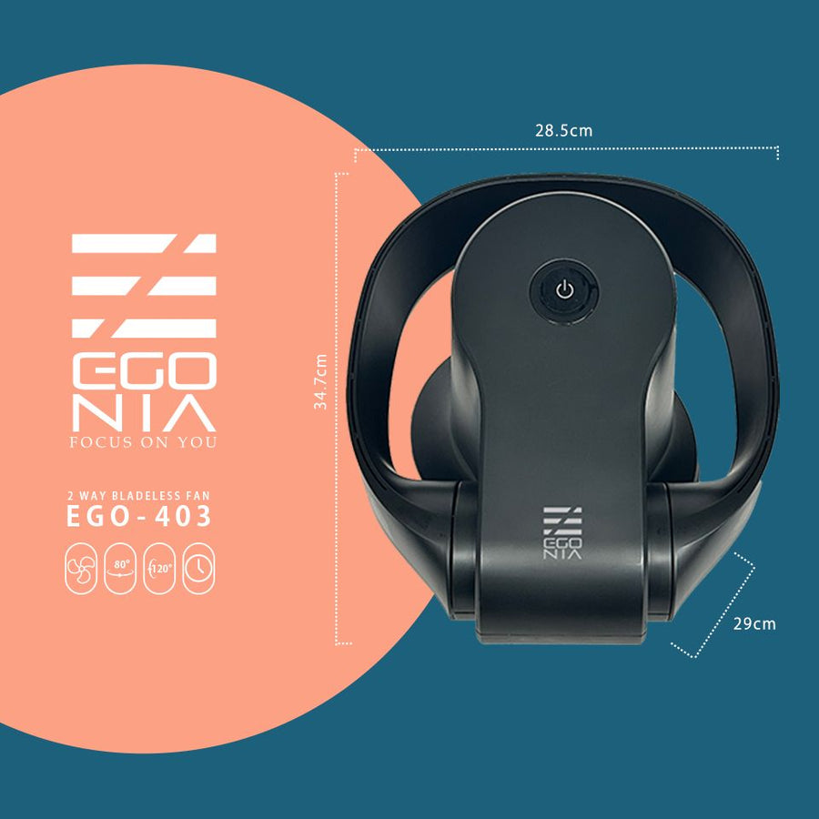 エゴニア EGONIA 2WAY 羽なしファン EGO-403 扇風機 │Z-CRAFT
