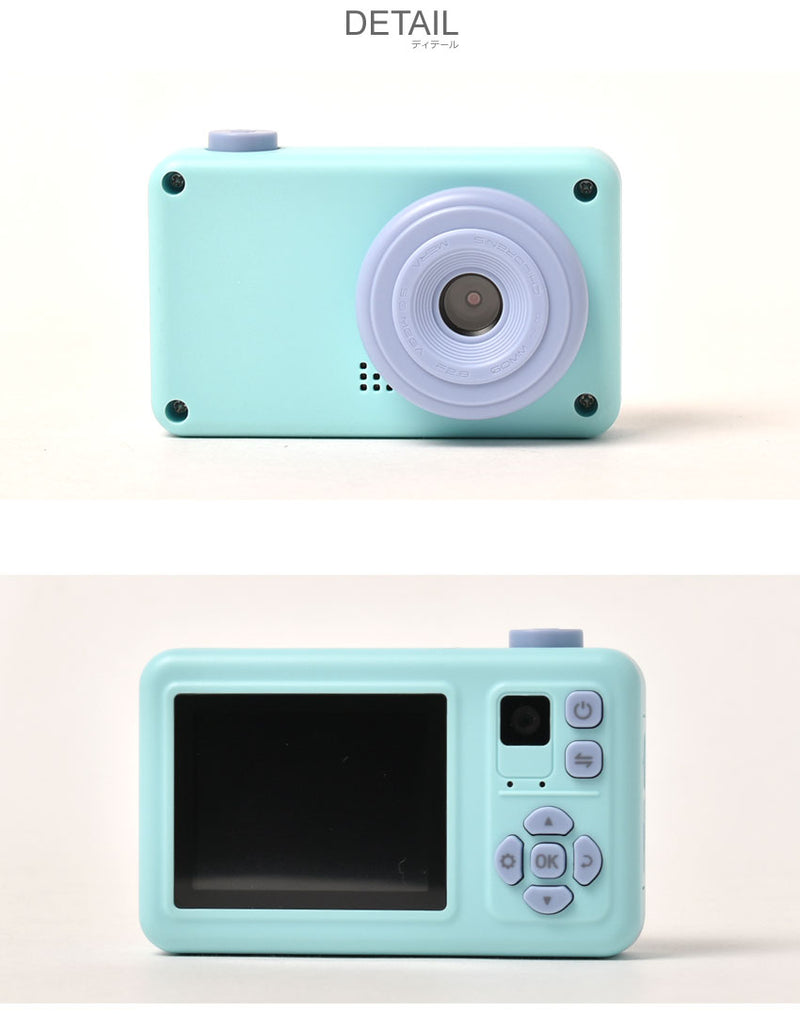ファーストスマイルカメラセルフィ D32 キッズカメラ 3カラー